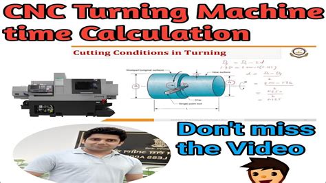 cnc machining time|cnc turning machining time calculation.